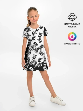 Детское платье / Черепа