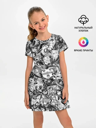 Детское платье / Ахегао с щупальцами