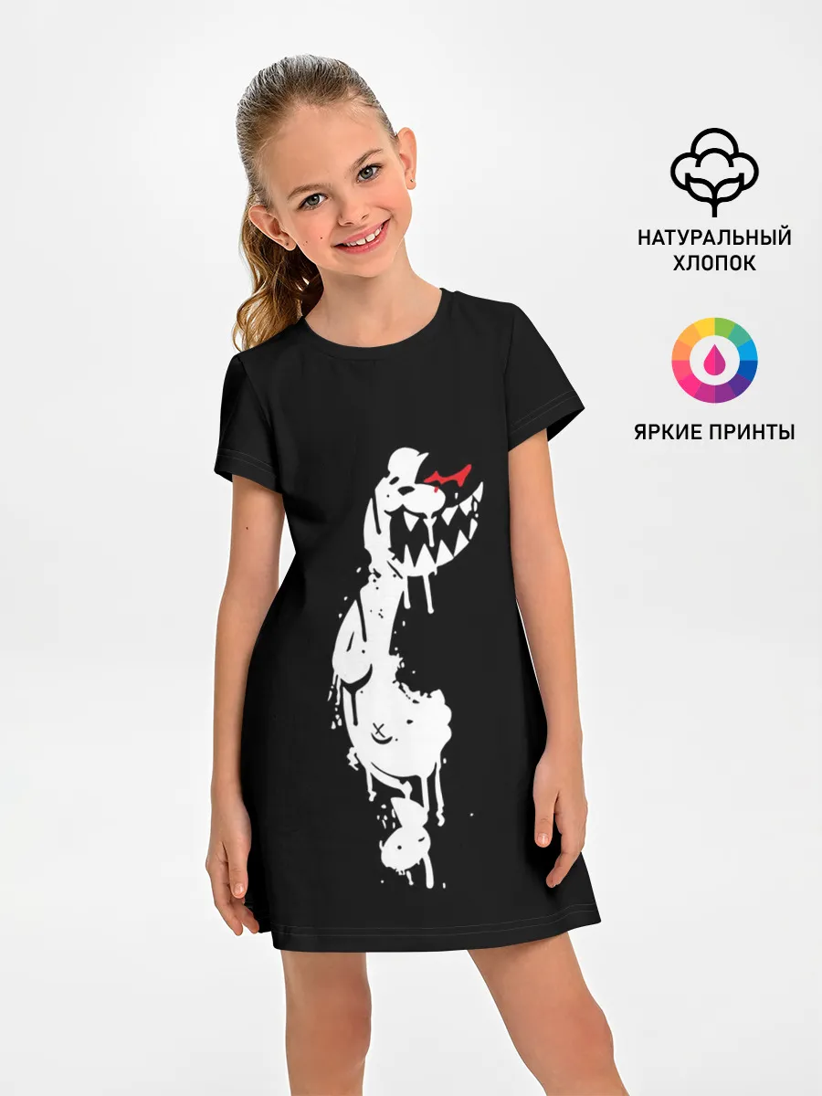 Детское платье / MONOKUMA в темноте