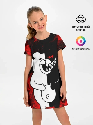 Детское платье / MONOKUMA В ПЛАМЕНИ / МОНОКУМА