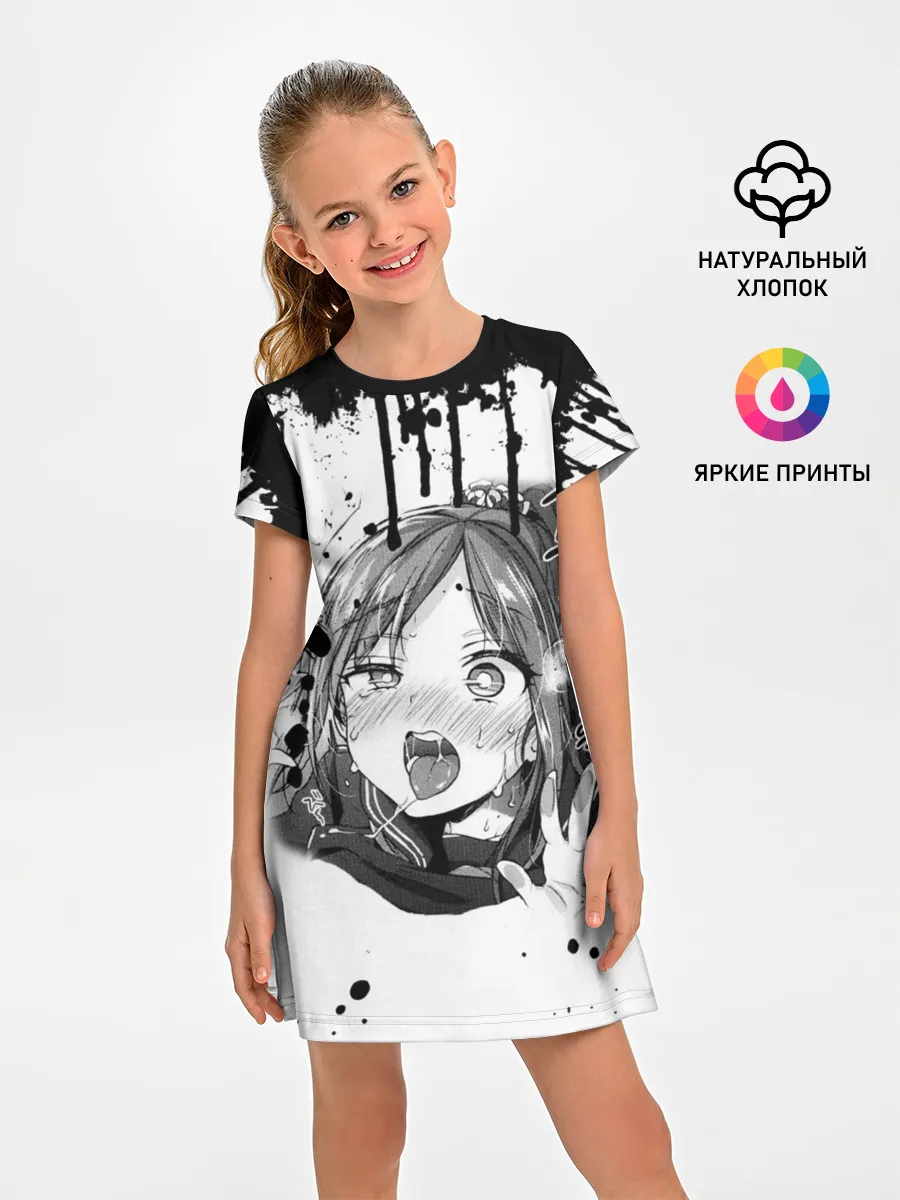 Детское платье / АХЕГАО с подтёками