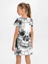Детское платье / Цветочный череп