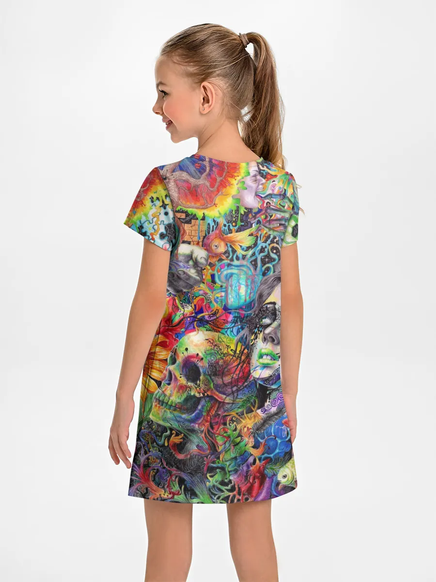 Детское платье / Психоделическое искусство