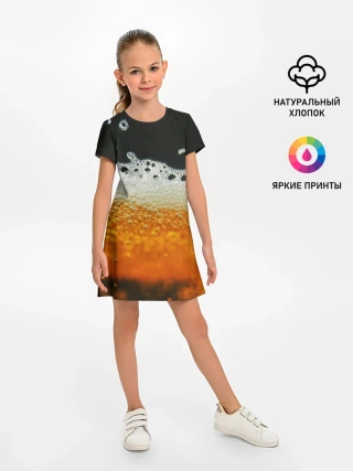 Детское платье / ТЕМНОЕ ПИВО