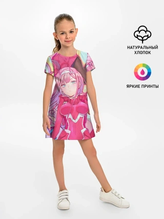 Детское платье / ноль два разная
