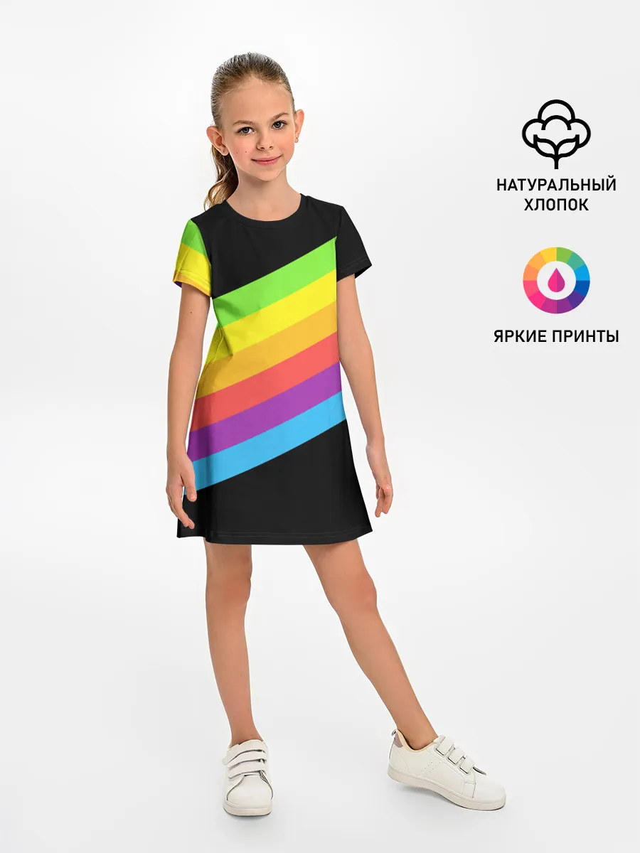 Детское платье / НЕОНОВЫЕ ЛИНИИ