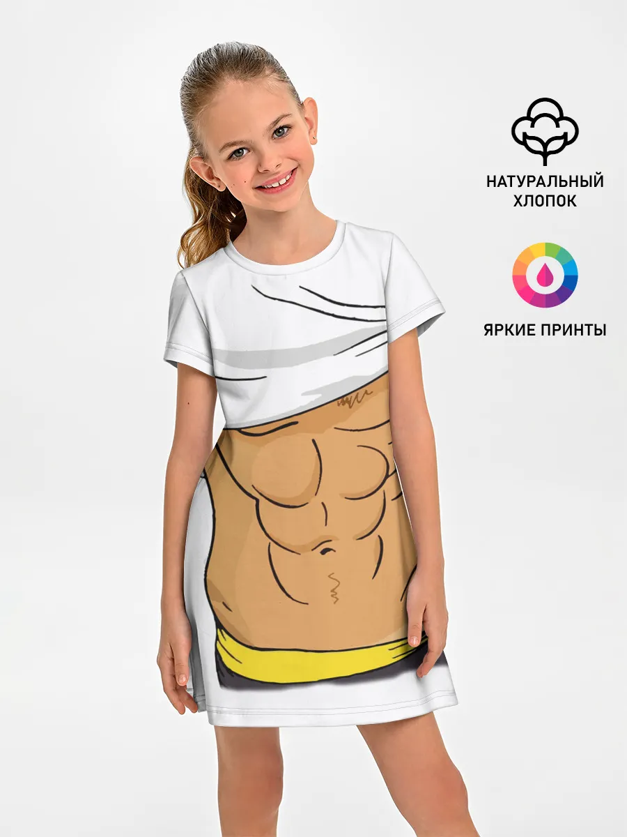 Детское платье / Мужской торс