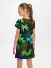 Детское платье / ПАЛЬМЫ / ТРОПИКИ