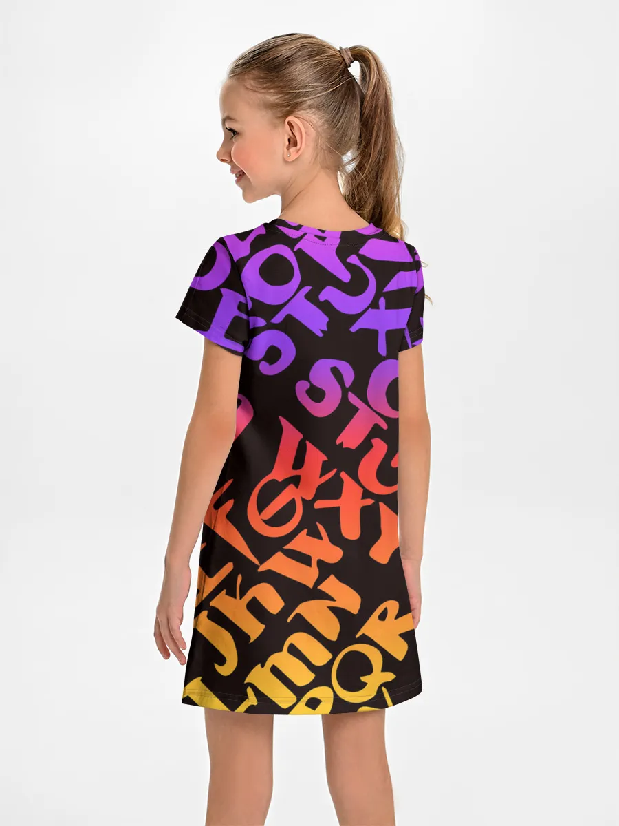 Детское платье / KILLA фиолетовая