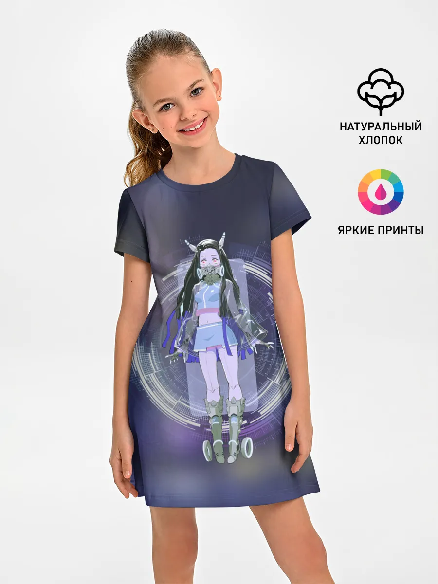 Детское платье / Nezuko Cyberpunk