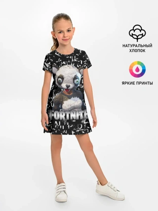 Детское платье / Fortnite | Panda