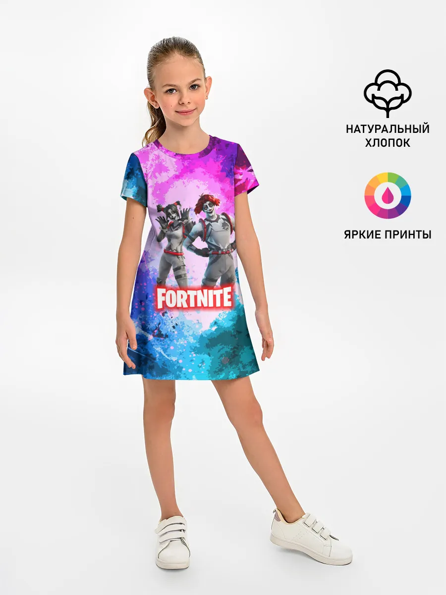 Детское платье / fortnite