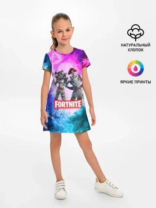 Детское платье / fortnite