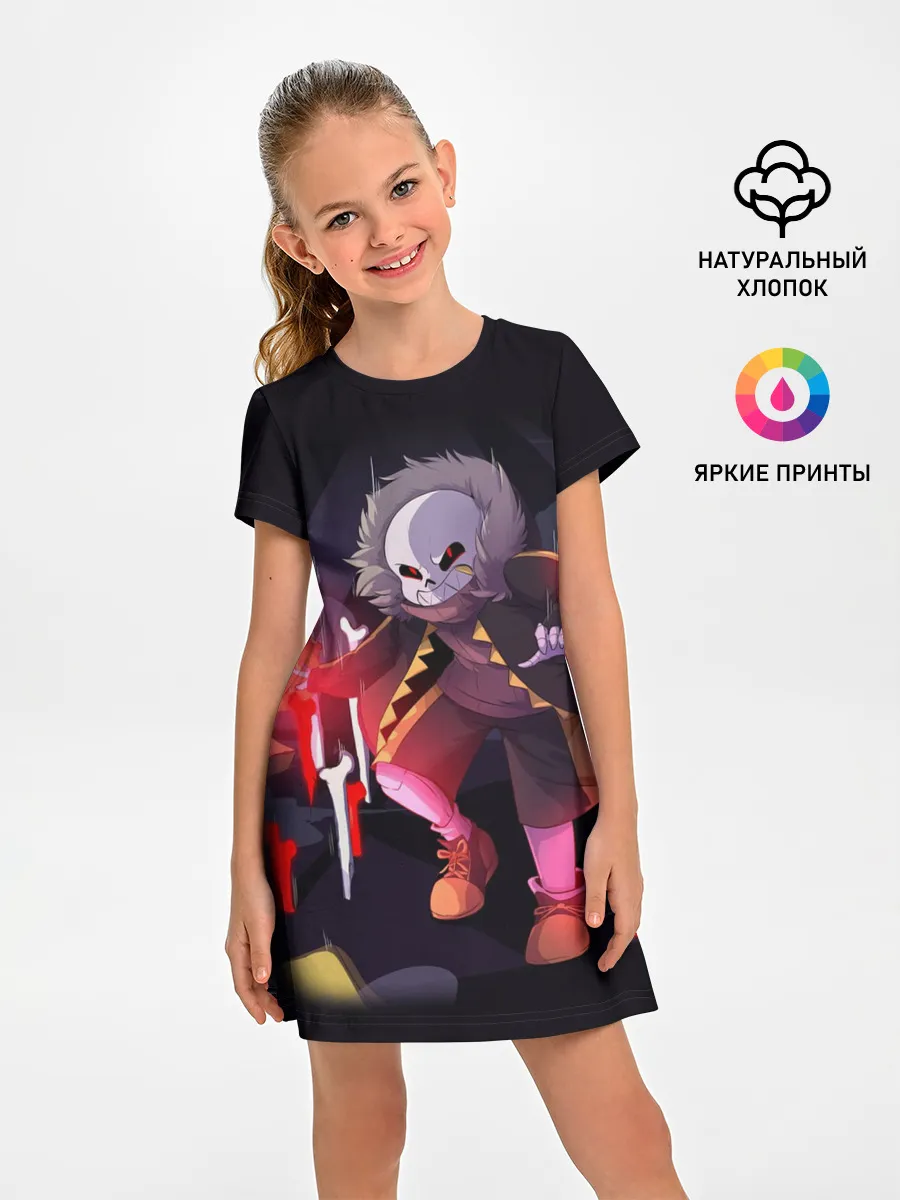 Детское платье / UNDERTALE