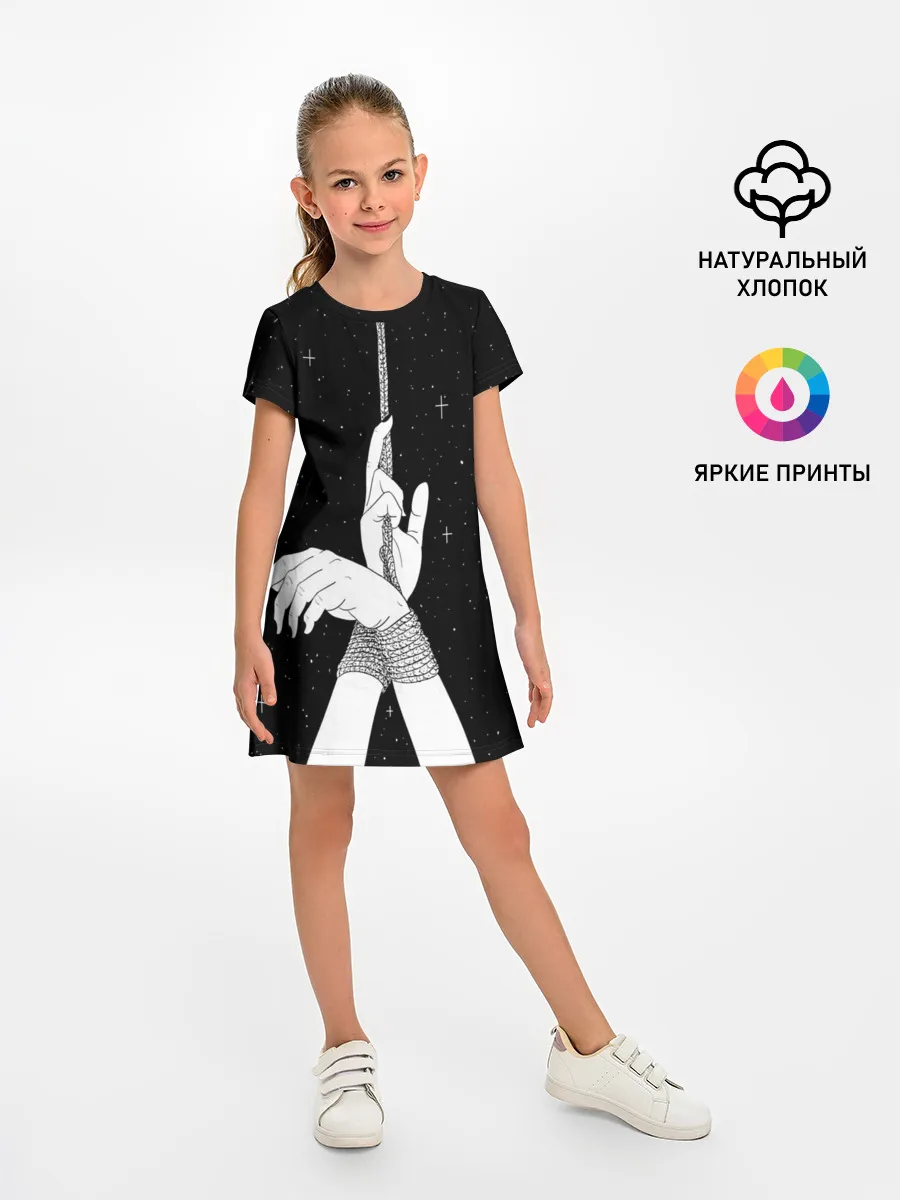 Детское платье / Эстетика связанных рук