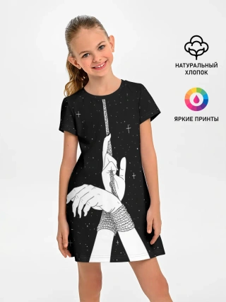 Детское платье / Эстетика связанных рук