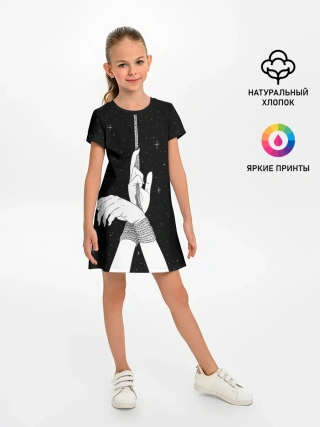 Детское платье / Эстетика связанных рук