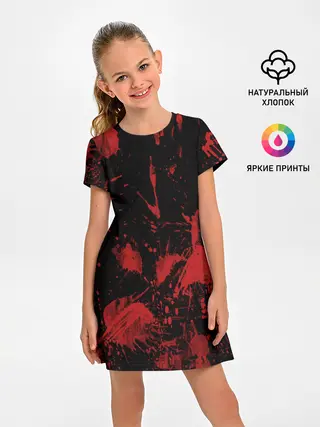 Детское платье / Пятна кровавой краски