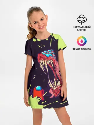 Детское платье / AMONG US - MONSTER