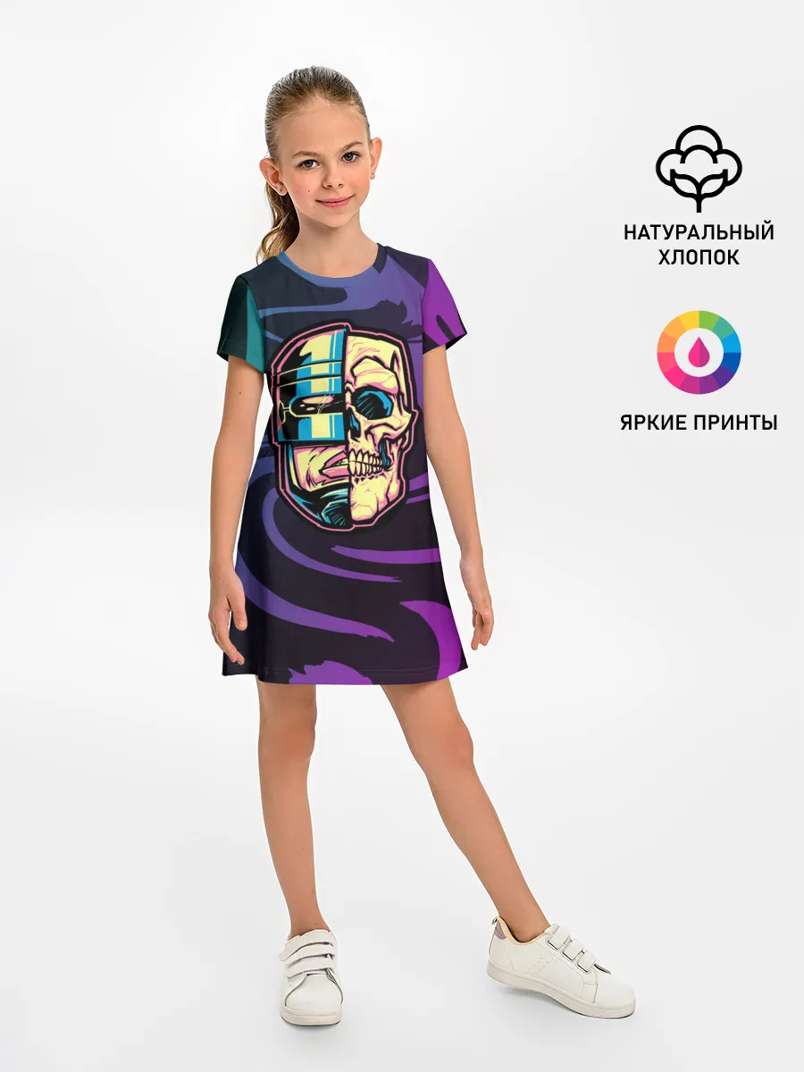 Детское платье / Робот полицейский