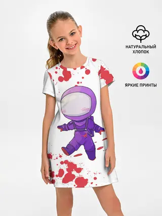 Детское платье / AMONG US - Импостор Покушал
