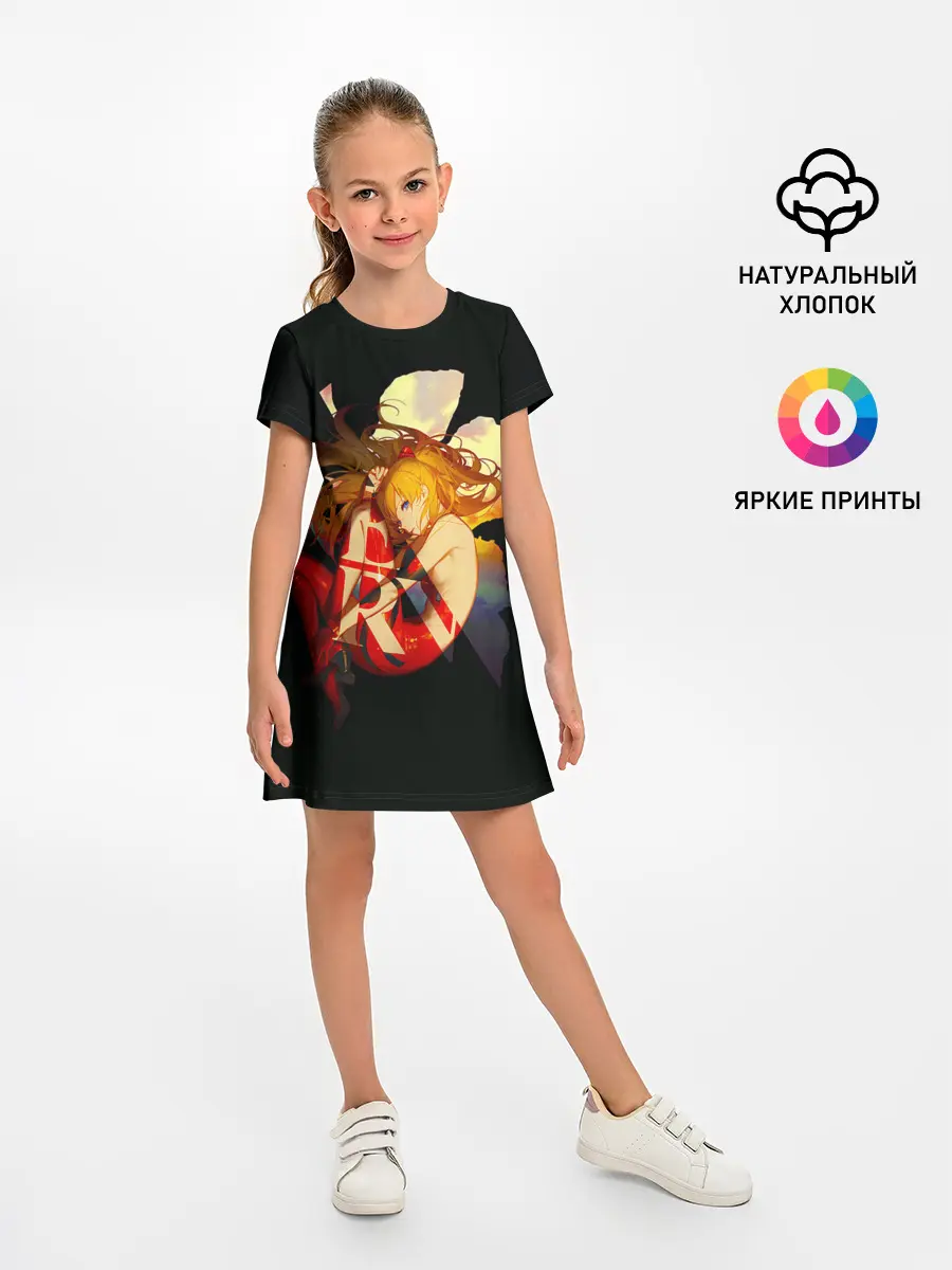 Детское платье / Аска Евангелион Nerv