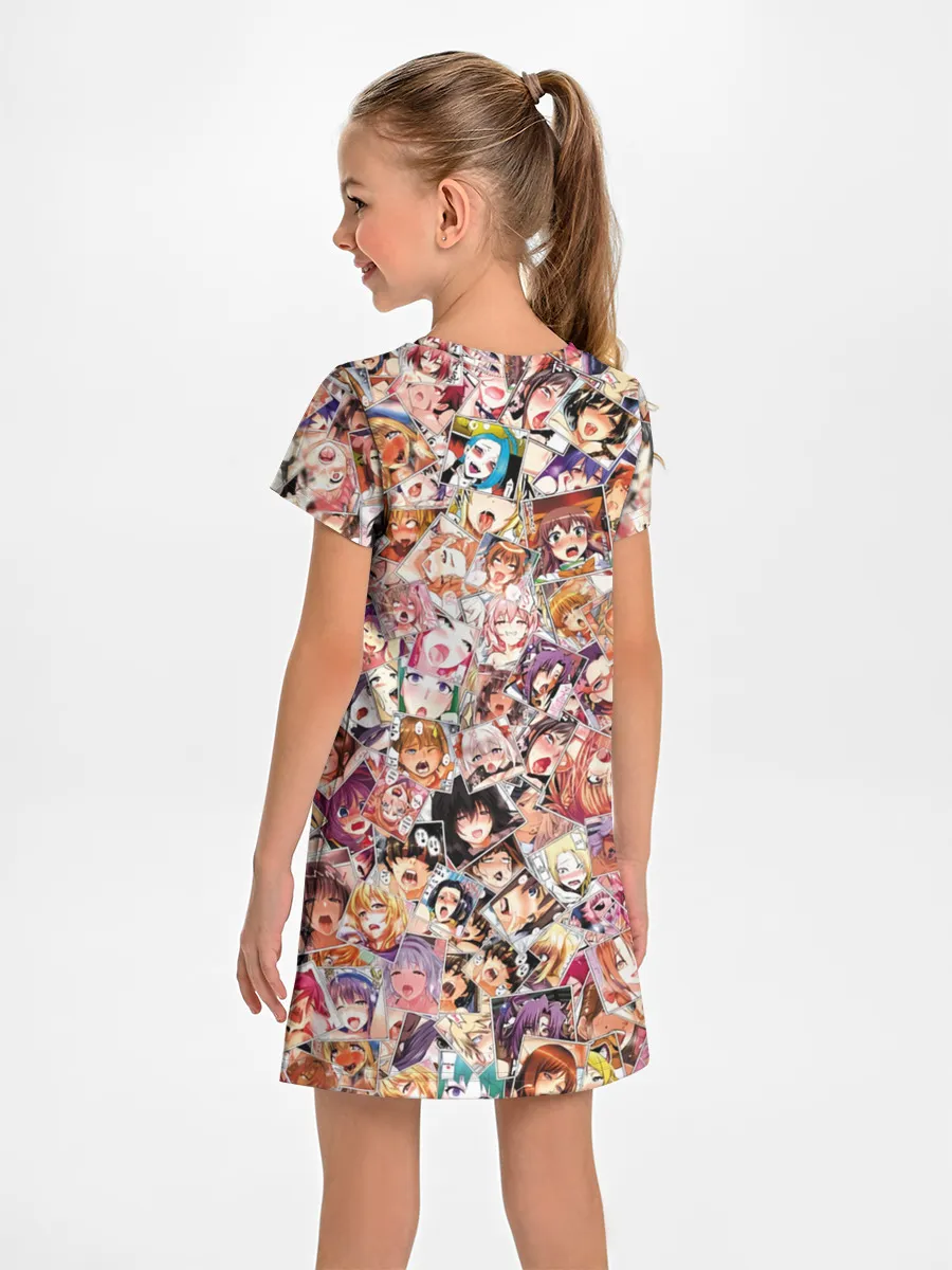 Детское платье / Яркий паттерн АХЕГАО