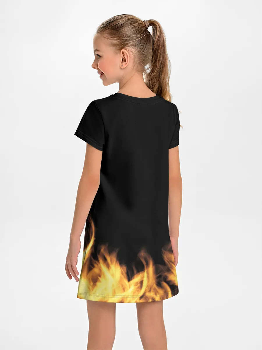 Детское платье / Огненное ЪУЪ