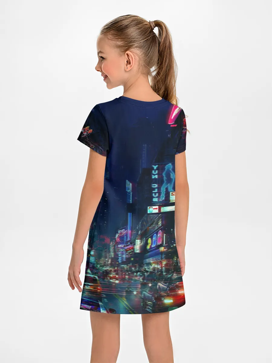 Детское платье / Киберпанк 2077 глитч