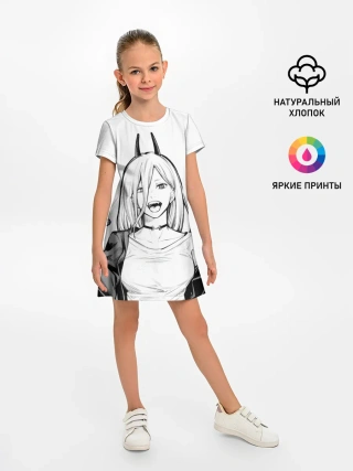 Детское платье / Black and White Anime