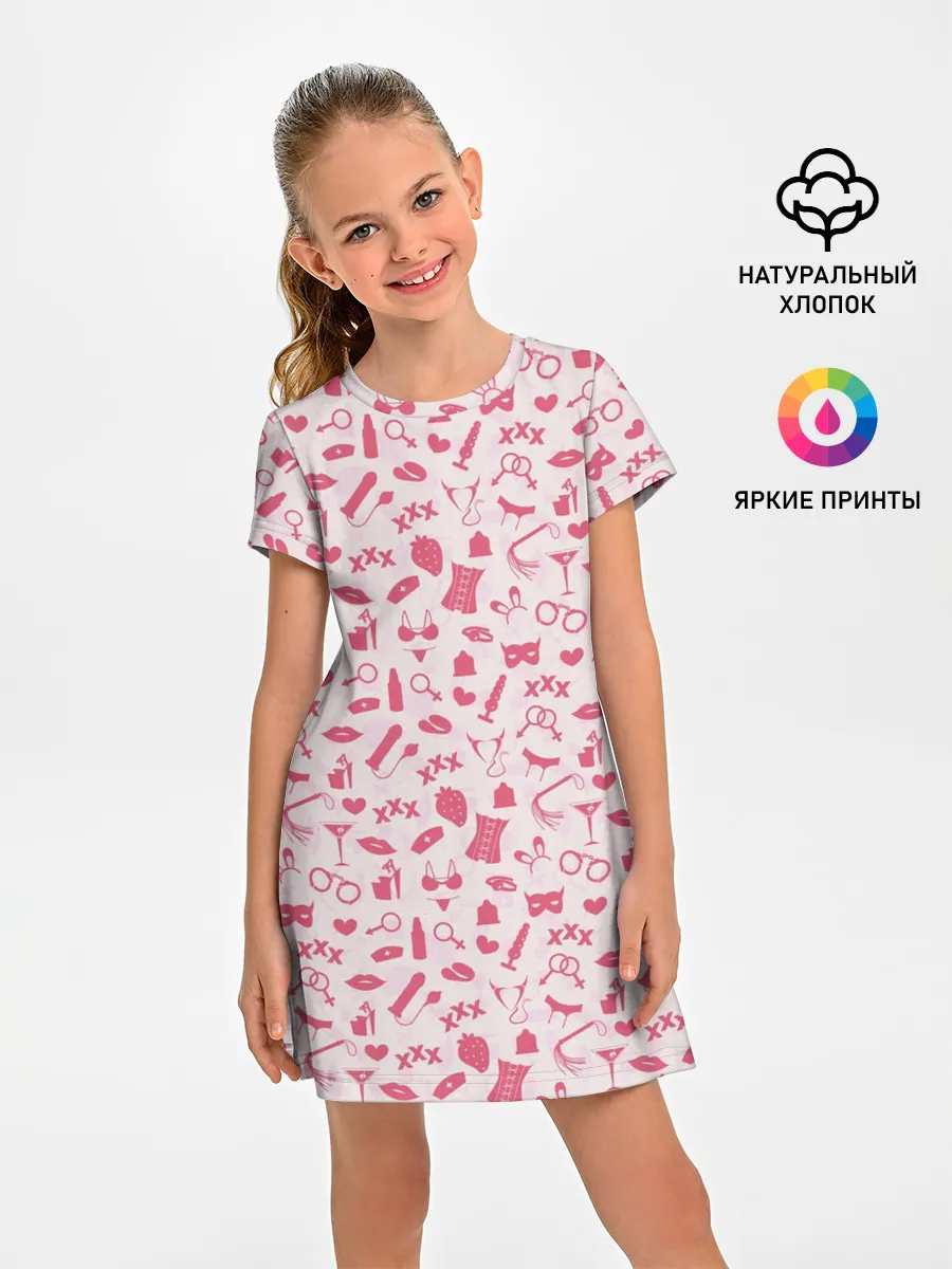 Детское платье / Клубничка