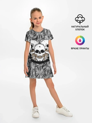 Детское платье / Черепа