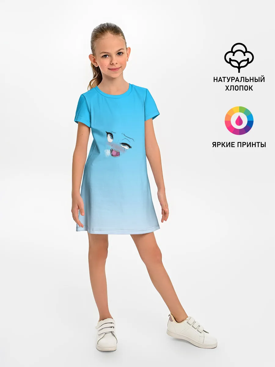 Детское платье / Ahegao Blue-eyed girl