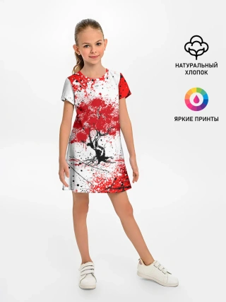 Детское платье / САКУРА | SAKURA | ВИШНЯ