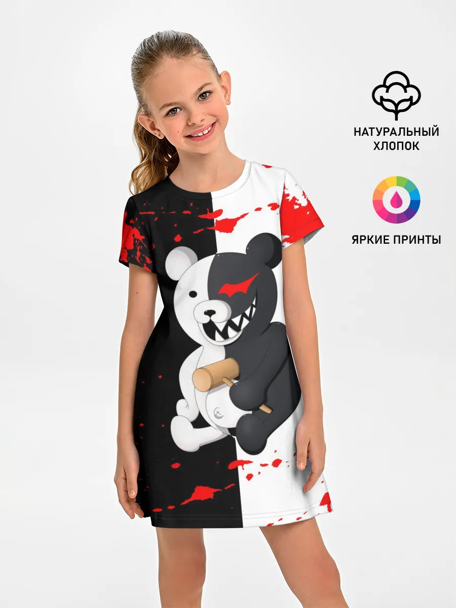 Детское платье / monokuma с молотком