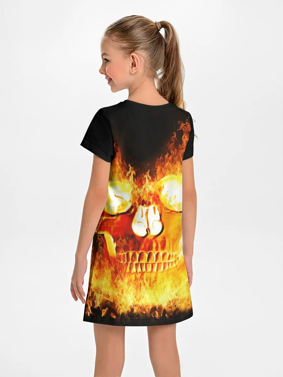 Детское платье / Огненный череп