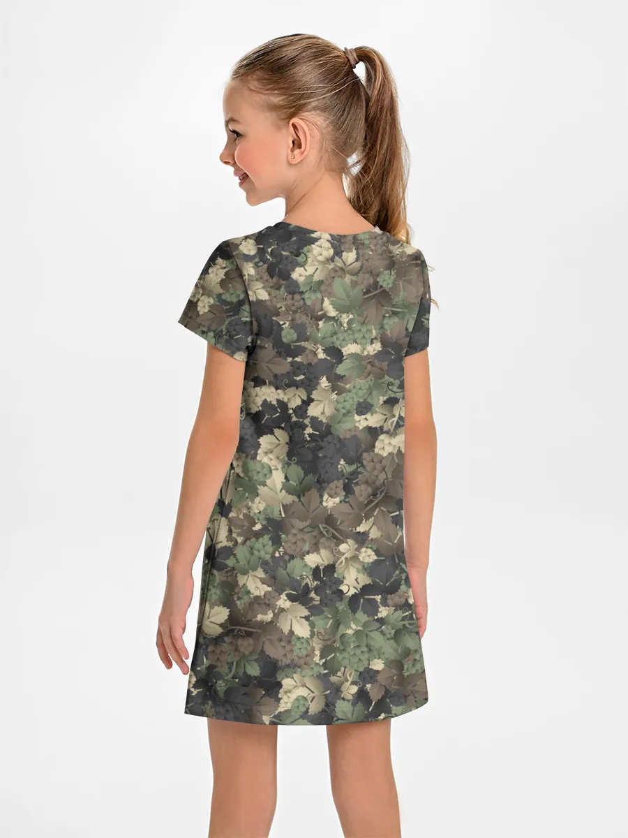Детское платье / Хмельной камуфляж
