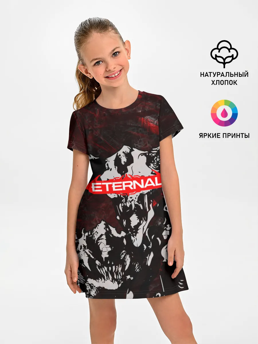 Детское платье / DOOM ETERNAL DEMONS