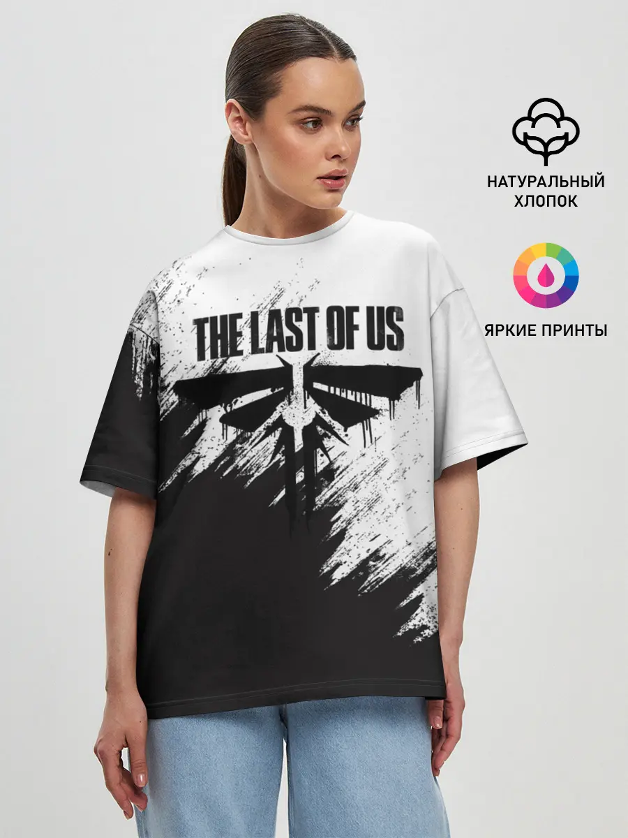 Женская футболка оверсайз / THE LAST OF US