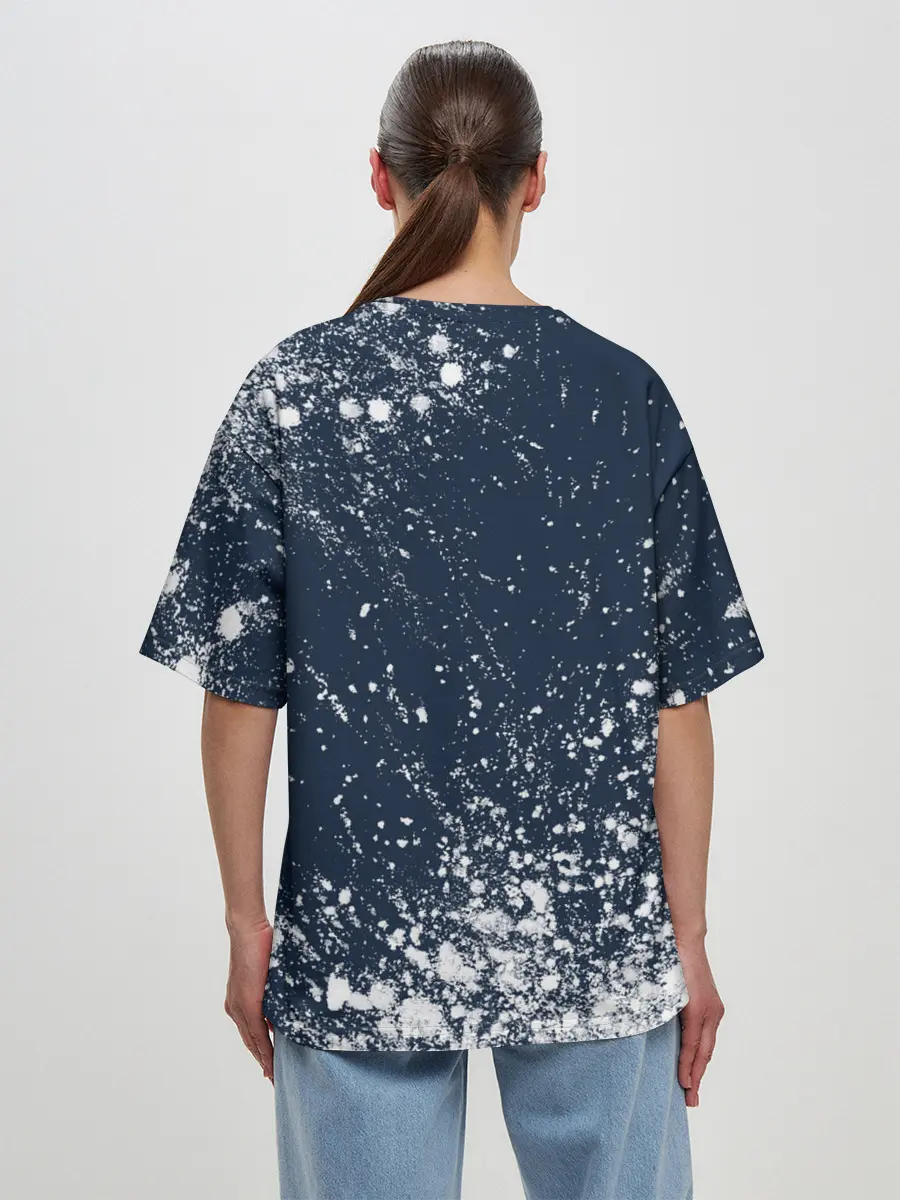 Женская футболка оверсайз / MARSHMELLO / МАРШМЕЛЛОУ