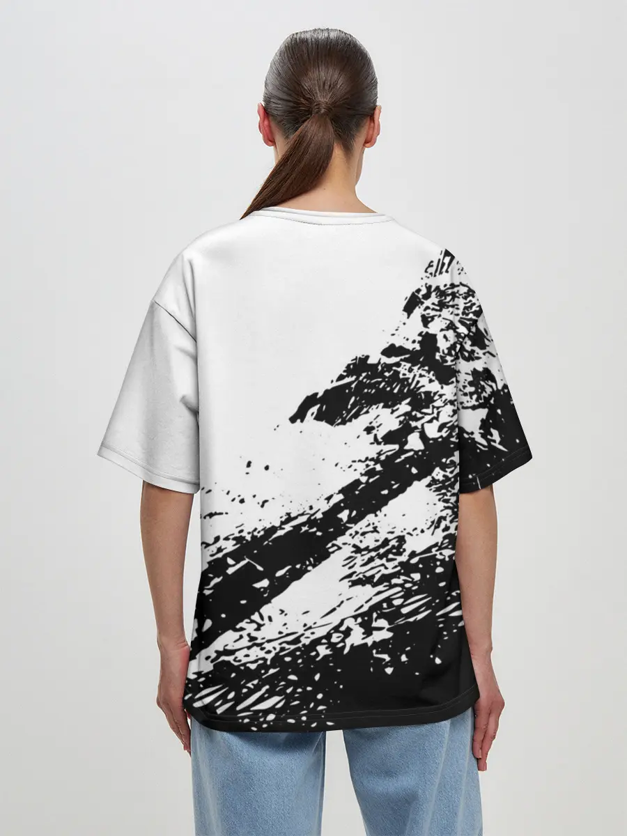 Женская футболка оверсайз / Deep Purple