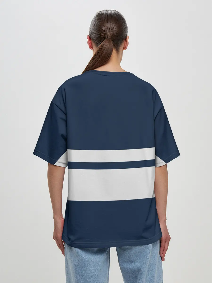 Женская футболка оверсайз / ВИННИПЕГ ДЖЕТС НХЛ