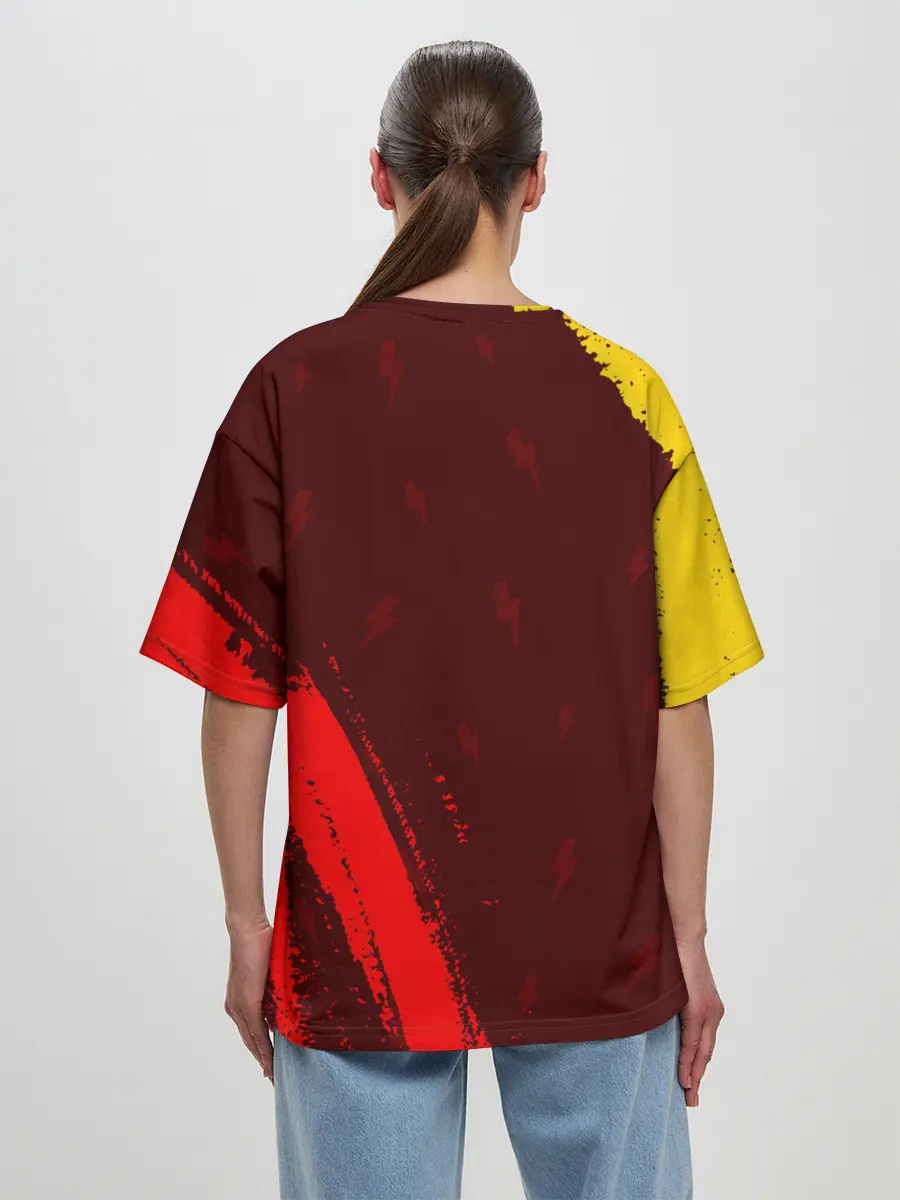 Женская футболка оверсайз / AC DС