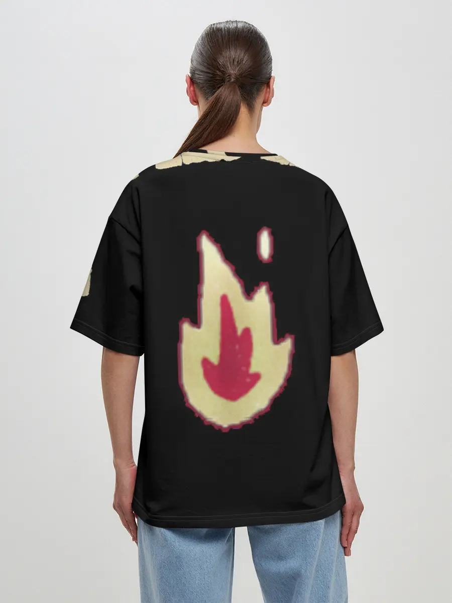 Женская футболка оверсайз / Чертовски мило