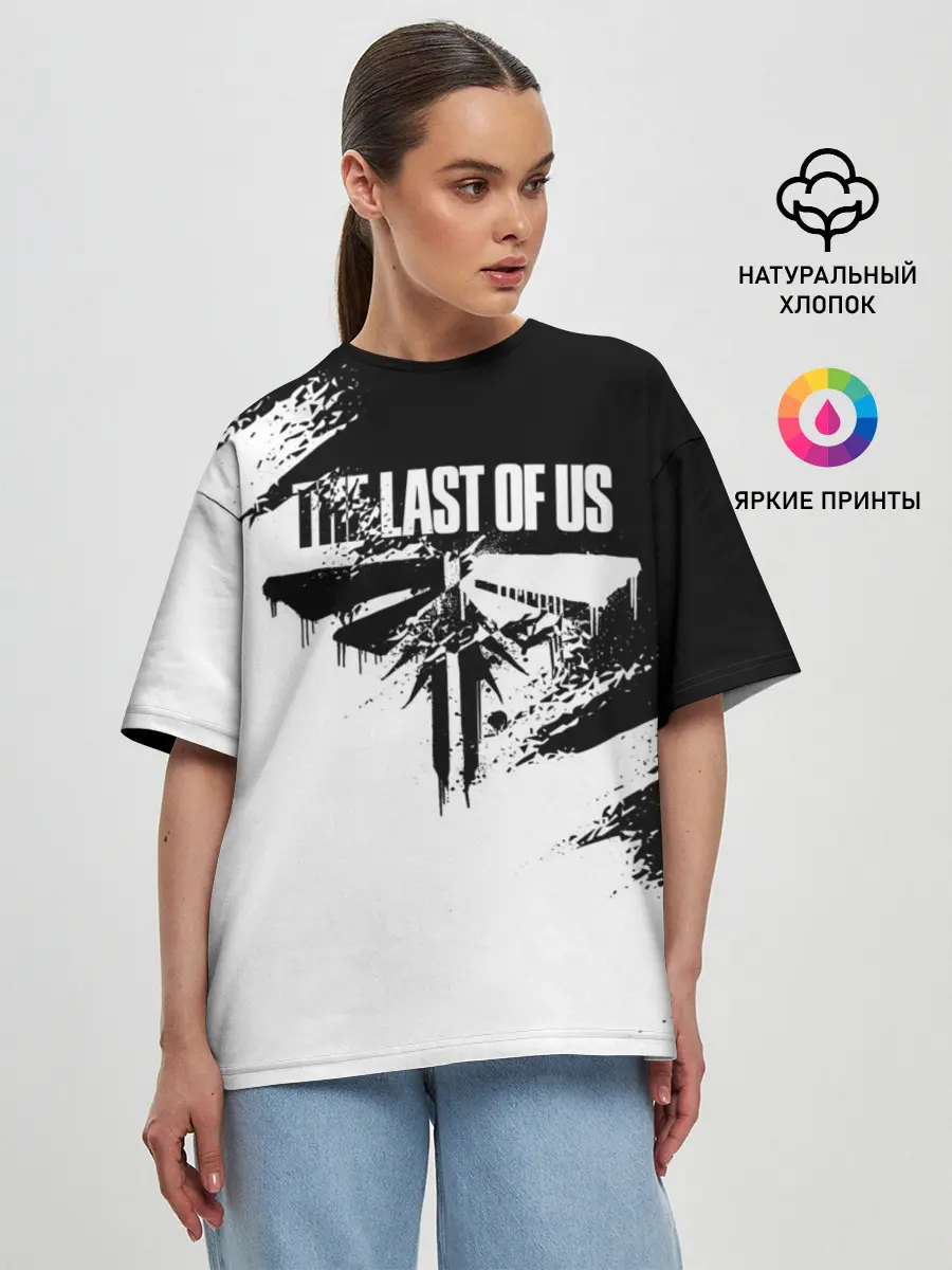 Женская футболка оверсайз / THE LAST OF US