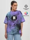 Женская футболка оверсайз / BTS
