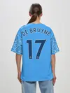 Женская футболка оверсайз / Кевин Де Брёйне 20/21 Форма
