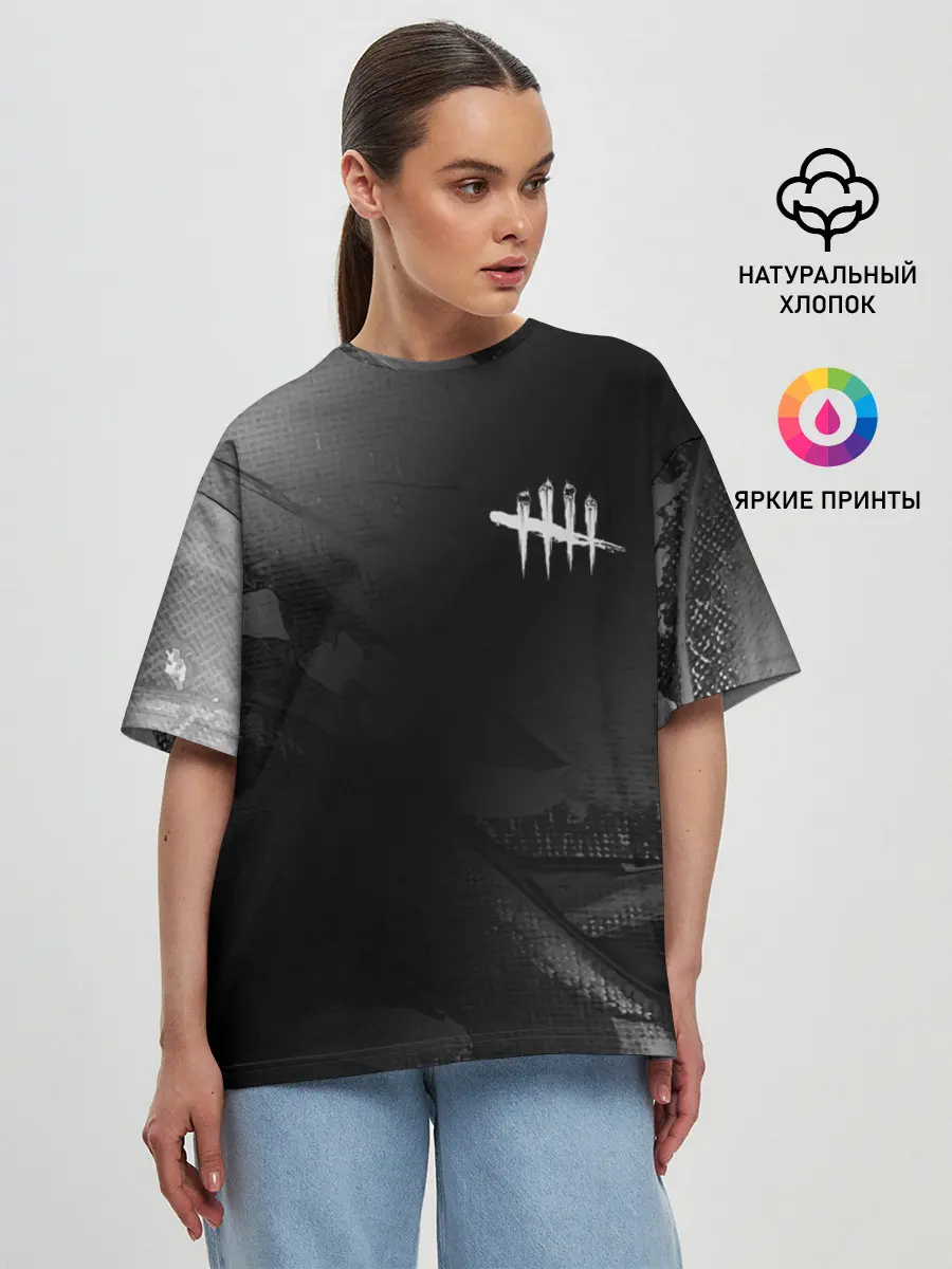 Женская футболка оверсайз / DEAD BY DAYLIGHT