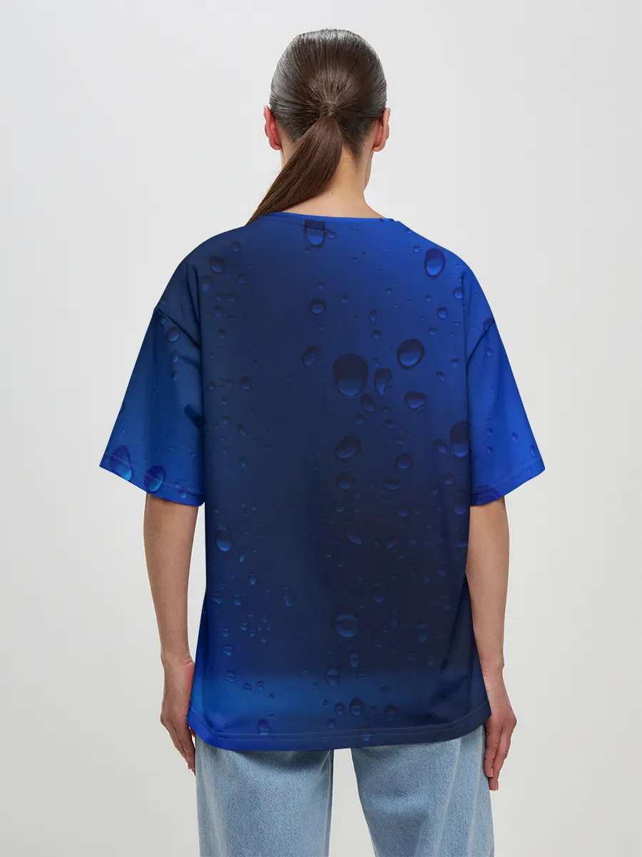 Женская футболка оверсайз / TOYOTA / ТОЙОТА