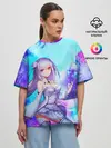 Женская футболка оверсайз / Re:Zero